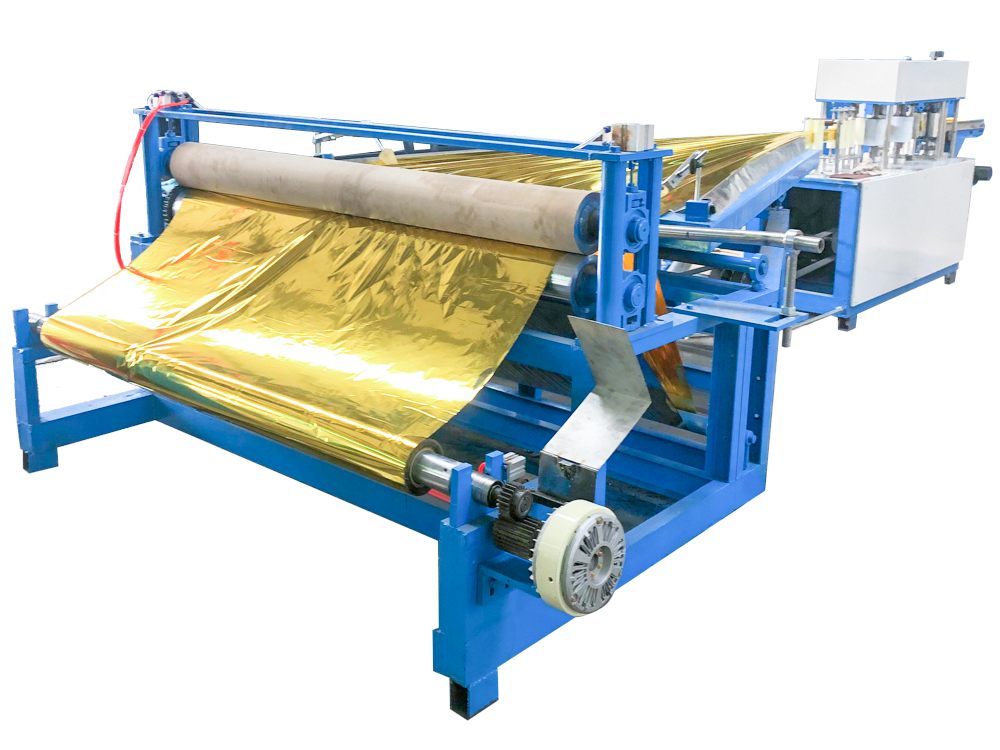 Emergency blanket folding machine