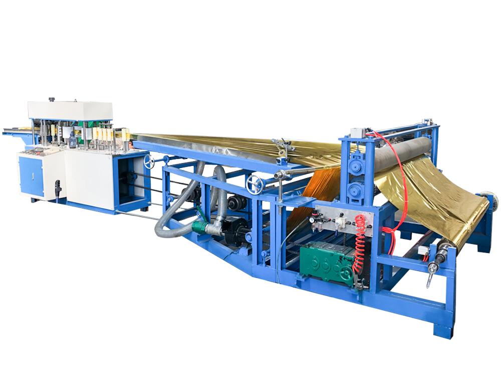 Emergency blanket folding machine