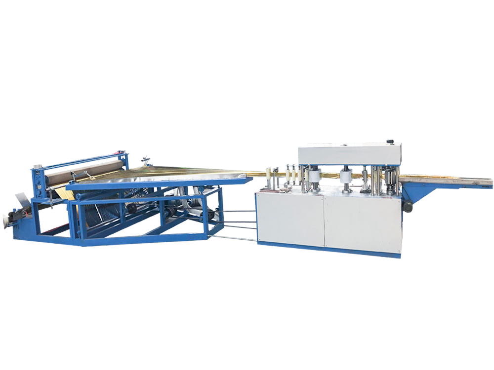 Emergency blanket folding machine