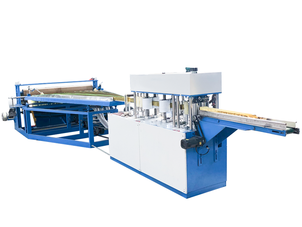 Emergency blanket folding machine