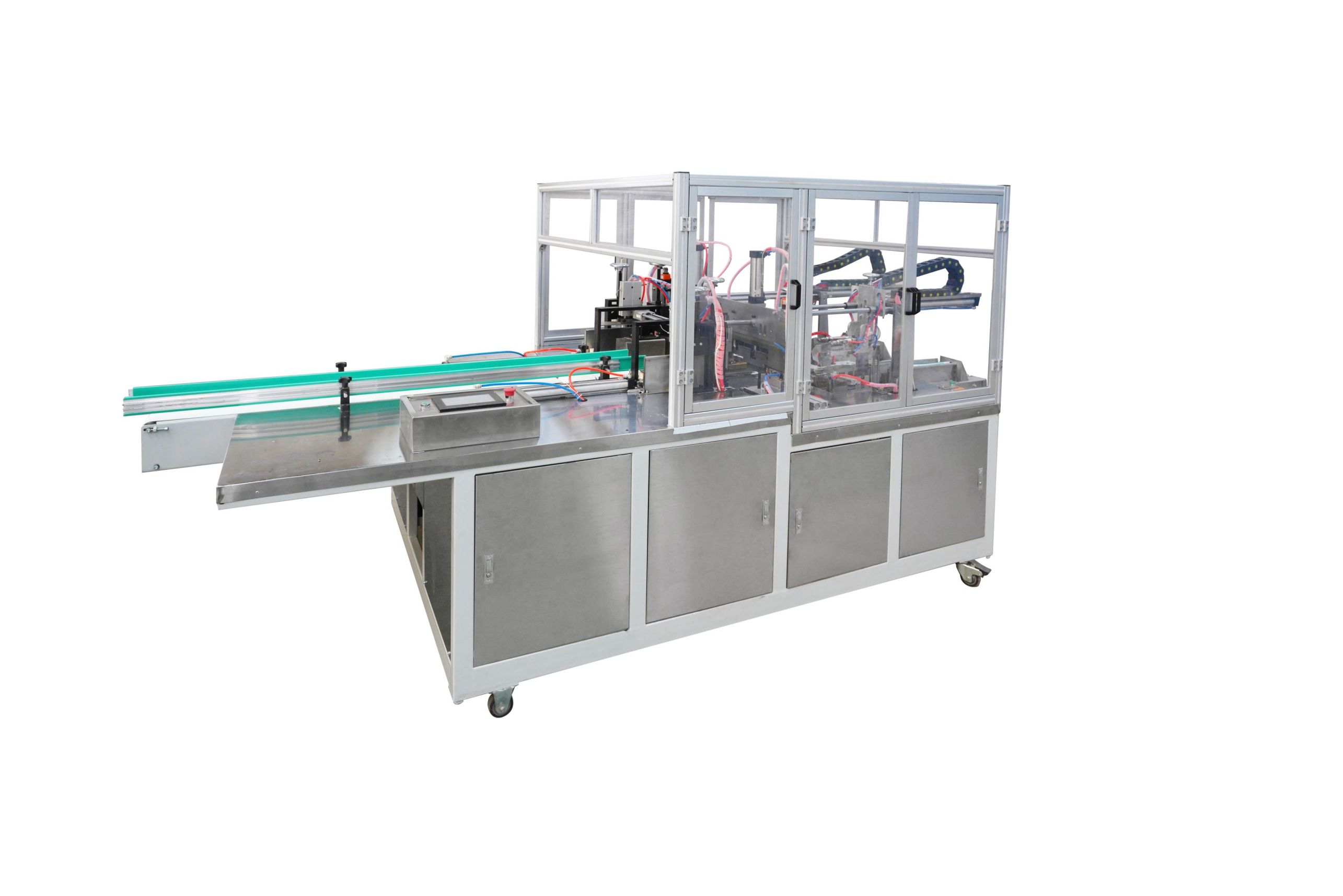 Extraction type cotton soft towel production line