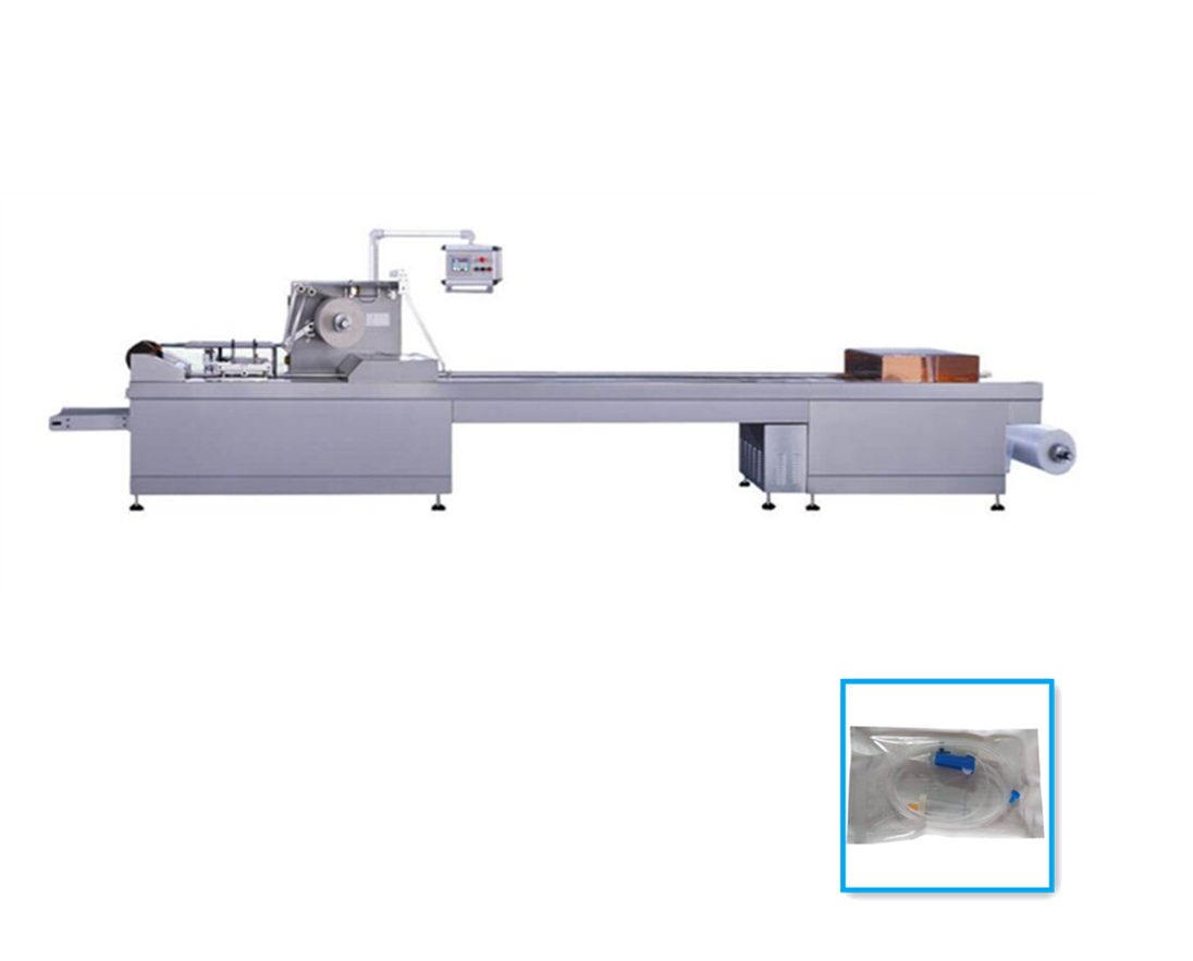 Flat blister packaging machine (soft plastic)