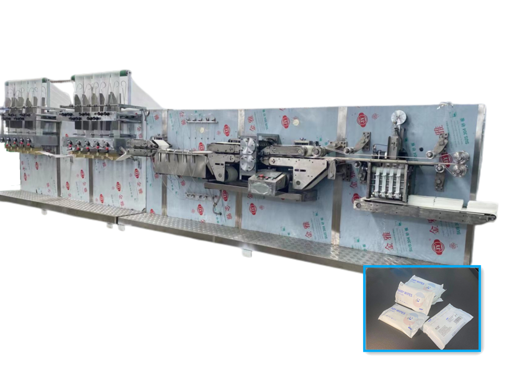 30-120 automatic wet towel production line