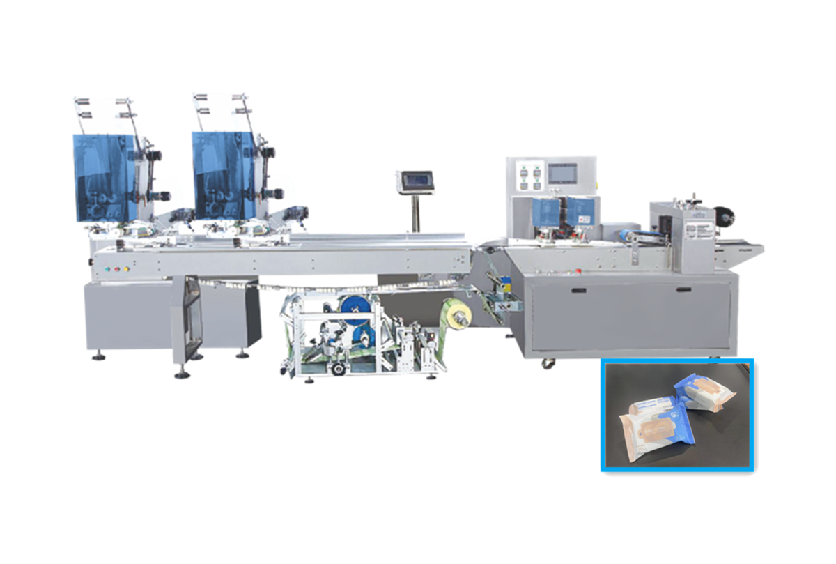 1-10 automatic wipes machine